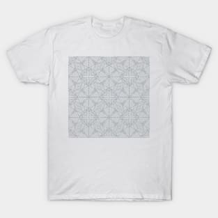 Geo Squares Grey T-Shirt